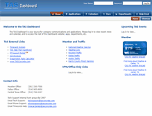 Tablet Screenshot of dashboard.tasconcrete.com